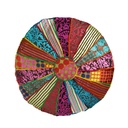 Pouf multicolor Ø60x30cm