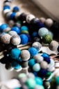 Filz-Ball aus Wollkugeln