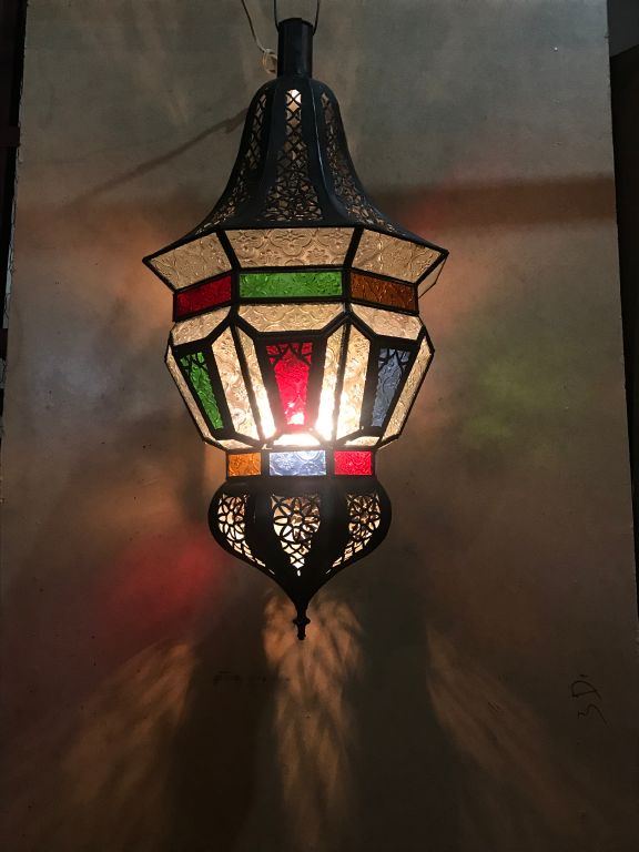 Leuchte 'Ballota' Ø26cm H56cm