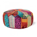 Pouf multicolor Ø60x30cm
