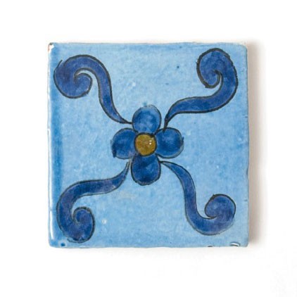 [125082] Kachel bleu majorelle 10x10cm
